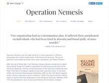 Tablet Screenshot of operationnemesis.com